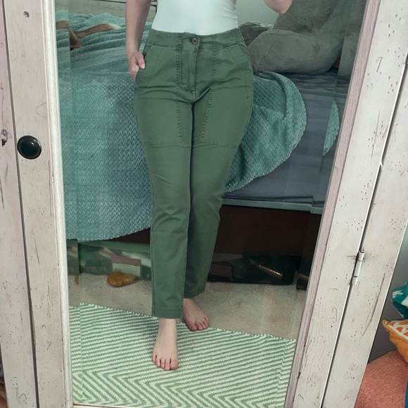 J Crew Army Green pants - Picture 14 of 15